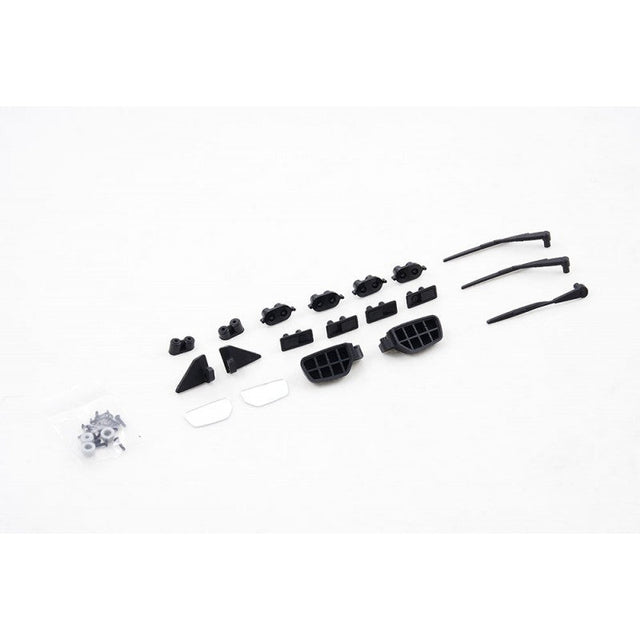 FCX10 Land Rover serie 11043 - REARVIEW MIRROR , WIPER AND HANDLE