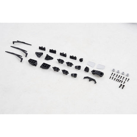 FCX10 Land Rover serie 11044 - REARVIEW MIRROR , WIPER AND HANDLE
