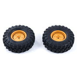 FCX10 Land Rover serie 11044 - WHEEL ASSEMBLY 1PAIR  (25 degrees)