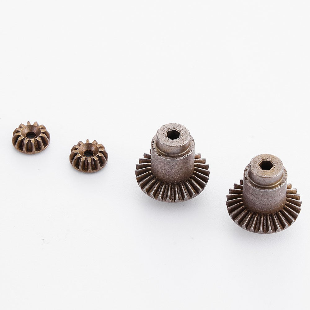 FCX18II F100 Brushed - GEAR SET FOR FRONT/REAR AXLE