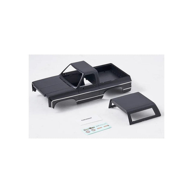 FCX24Pro K5 - CAR BODY AND CANVAS TOP PAINTED (BLACK / BLACK )