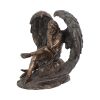 Bronzed Lucifer The Fallen Angel Religious Figurine. 16.5cm – billede 3