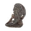 Bronzed Lucifer The Fallen Angel Religious Figurine. 16.5cm – billede 4