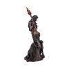 Bronze Mythological Hecate Moon Goddess Figurine 34cm – billede 3