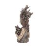 Bronzed Mother Earth Gaia Bust 26cm – billede 3