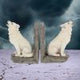 Wardens of the North White Wolf Bookends