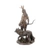 Herne and Animals Folklore Bronzed Figurine – billede 4