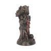 Bronzed Maiden, Mother, Crone Triple Moon Figurine – billede 6