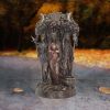 Bronzed Maiden, Mother, Crone Triple Moon Figurine – billede 7