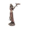Morrigan and Crow Figurine Bronze Ornament – billede 3