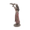 Morrigan and Crow Figurine Bronze Ornament – billede 4