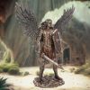 Saint Michael the Archangel Figurine Angel Ornament – billede 7