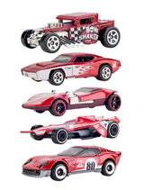 Hot Wheels Diecast Vehicle 5-Pack 1/64 80th  Anniversary