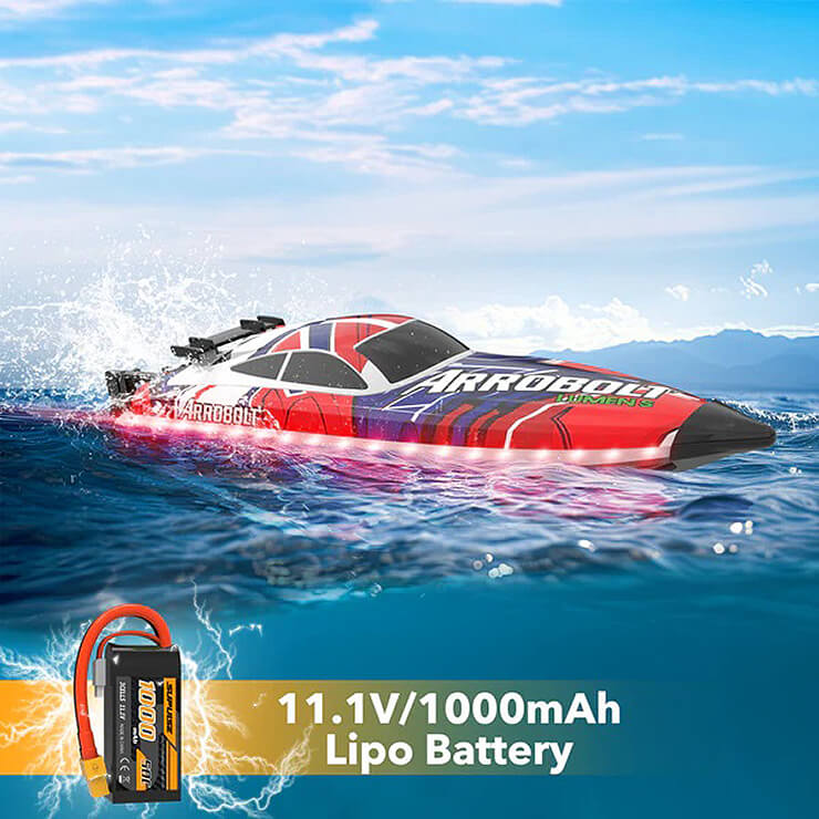 VOLANTEX ARROBOLT SR40 Brushless RC Speedbåt RTR – Upp till 48 km/h