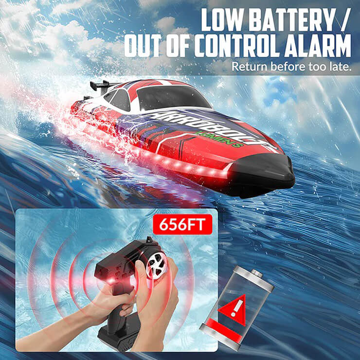 VOLANTEX ARROBOLT SR40 Brushless RC Speedbåt RTR – Upp till 48 km/h