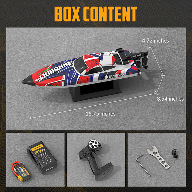 VOLANTEX ARROBOLT SR40 Brushless RC Speedbåt RTR – Upp till 48 km/h