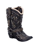 Wild West Skull Figurine