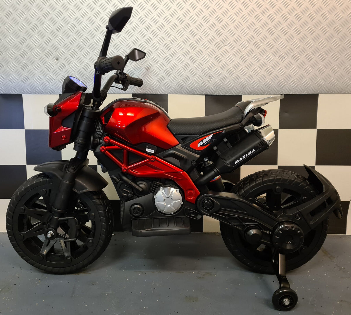 Grom Superbike 12V elmotorcykel för barn