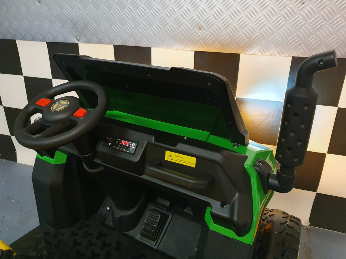 Farmer Truck 4x4 12V barntraktor med fjärrkontroll – 2 personer