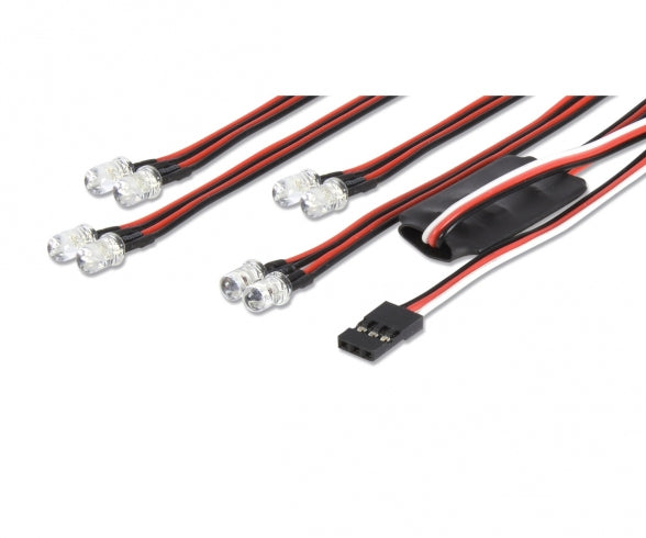 LED Light-Set 4+4 by Radio - 500906240 - Carson