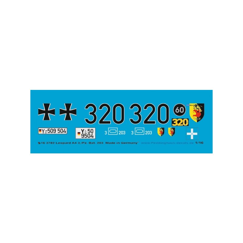 Leopard A4 3./Pz. Bat 203