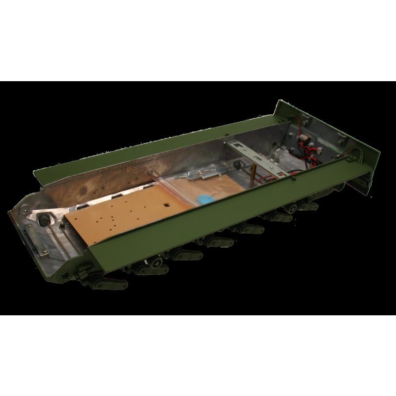 Leopard 2A6 full metal lower hull