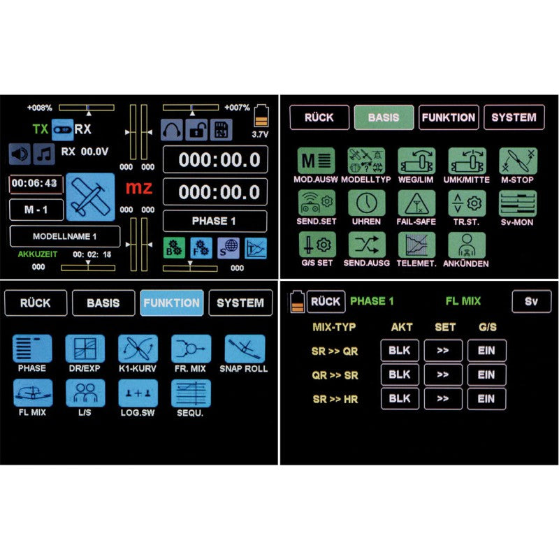 mz-24 PRO transmitter - HoTT 2.4GHz remote control
