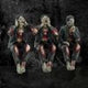 See No, Hear No Speak No Evil Zombies Figurine Ornaments