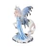 Comfort  21.5cm Ice Fairy and White Unicorn Figurine