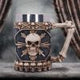 Claw Skeleton Hand Wine Glass Goblet 21cm