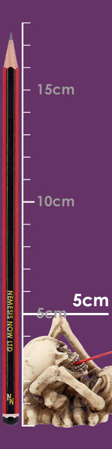 Take It Easy Skeleton Incense Holder 27cm