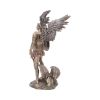 Bronzed Archangel Michael Religious Figurine 33cm – billede 3