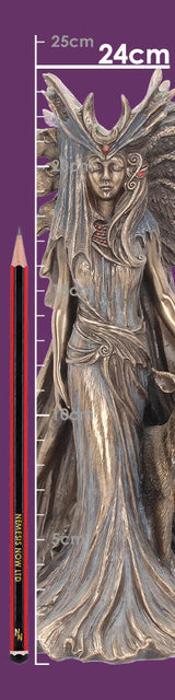 Hekate Bronze Figurine by Marc Potts Greek Goddess Ornament