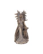 Brigid Irish Goddess Bronze Figurine – billede 8