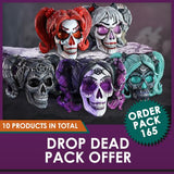 Drop Dead Gorgeous - Solve and Coagula Baphomet Doll Skull