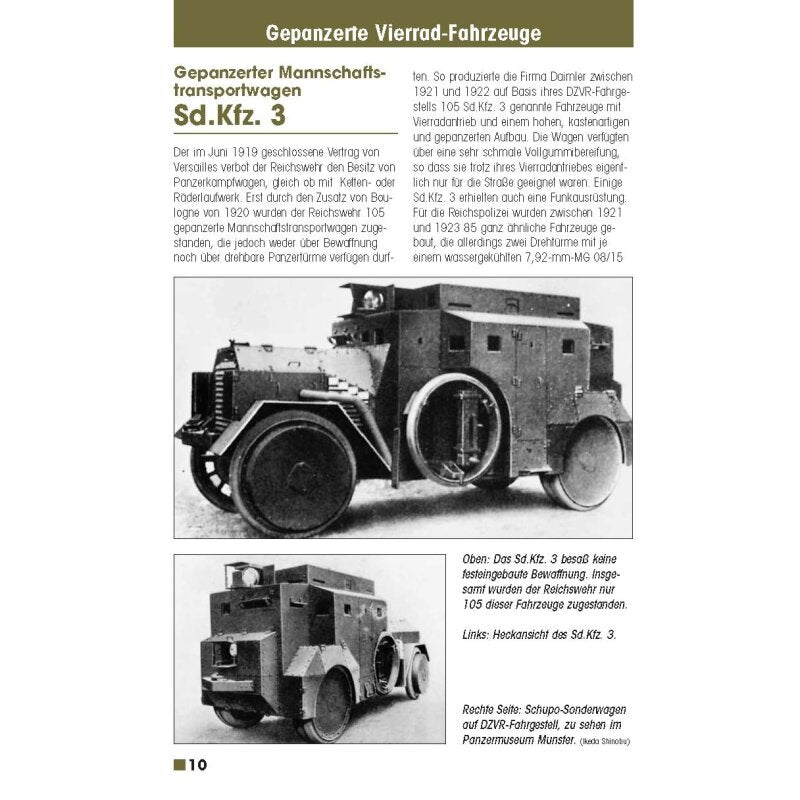 Panzer der Wehrmacht Band 2 Rad- und Halbkettenfahrzeuge 1939-1945