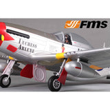 Plane 1400mm P51 Red Tail (V8) PNP kit