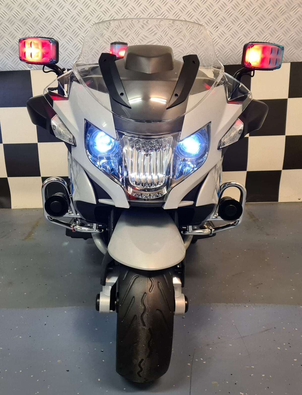 BMW R1200 polismotorcykel för barn