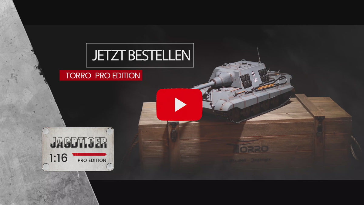 1/16 RC Jagdtiger grey IR Servo