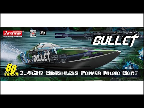 Bullet Off-shore V4 - radiostyrd båt med hög hastighet