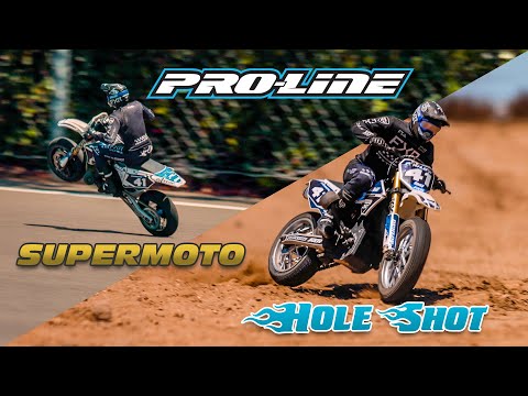 1/4 Supermoto Tire Front MTD Black Wheel: PM-MX/SM