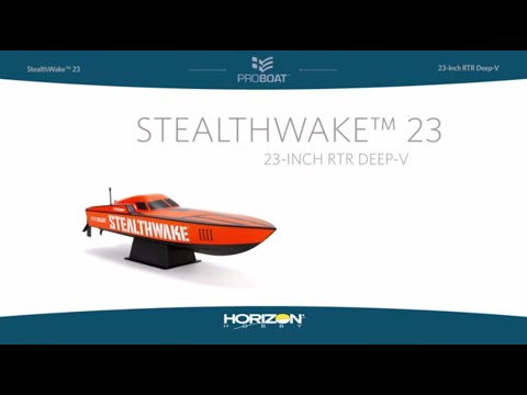 Stealthwake 23-inch Deep-V Brushed RTR INT