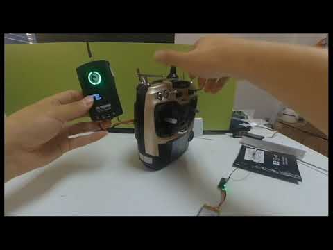 AT9S Pro 10/12-Channels radio (Mode 2) with R9DS Receiver