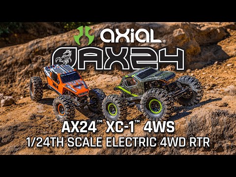 AX24 XC-1, 1/24th 4WS Crawler Brushed RTR