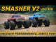 1/24 Smasher V2 FCX24 Monster truck RTR car kit - Red