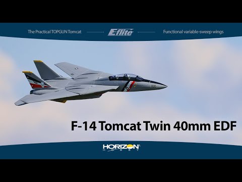 F-14 Tomcat Twin 40mm EDF BNF Basic