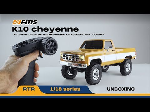 1/18 Chevrolet K10 FCX18 scaler RTR car kit