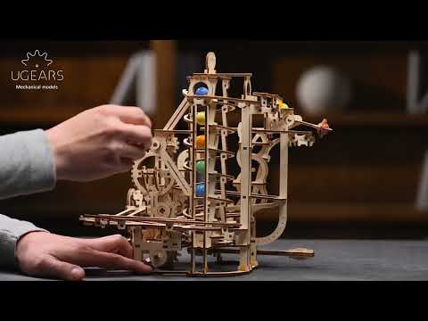 Ugears Marble Run Spiral Hoist (Marble - 4)
