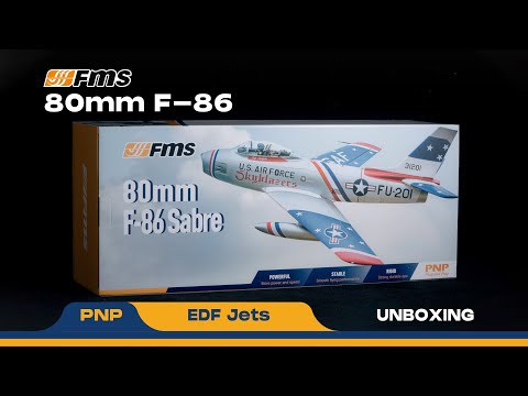 1/10 Jet 80mm EDF F-86 "The Hulff" PNP kit