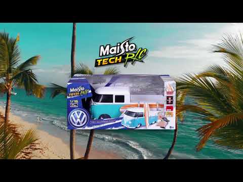 Volkswagen T2 Pickup – 1:16 – Svart